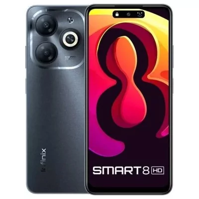 Globe Store - Smartphone Infinix Smart 8 HD 2Go 64Go Noir - N°1 du High-Tech en Tunisie !