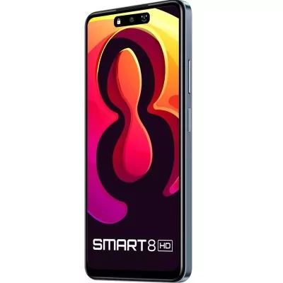 Globe Store - Smartphone Infinix Smart 8 HD 2Go 64Go Noir - N°1 du High-Tech en Tunisie !